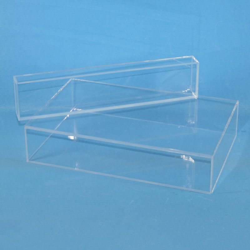 Custom perspex box, plexiglass box, lucite box without lid for jewelry/cosmetic 2126