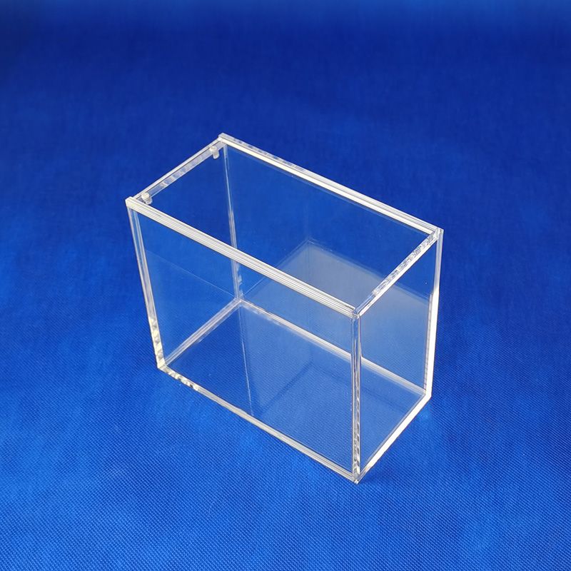 Slide side open clear acrylic display box 2160