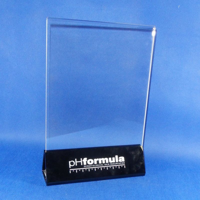 Tabletop acrylic A4/A5 sigh holder 3113