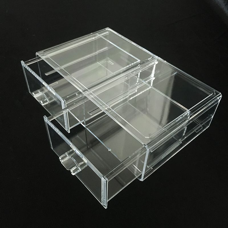 2 clear drawer storage organizer 3126