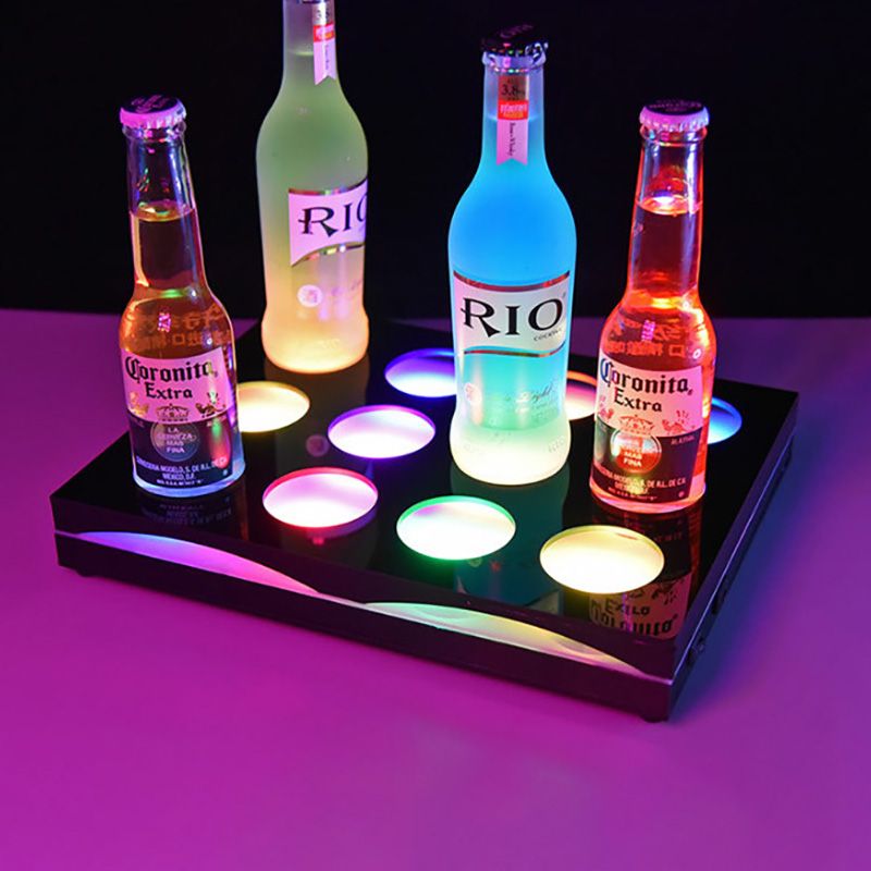 LED Lighted liquor bottle display stand LED-07