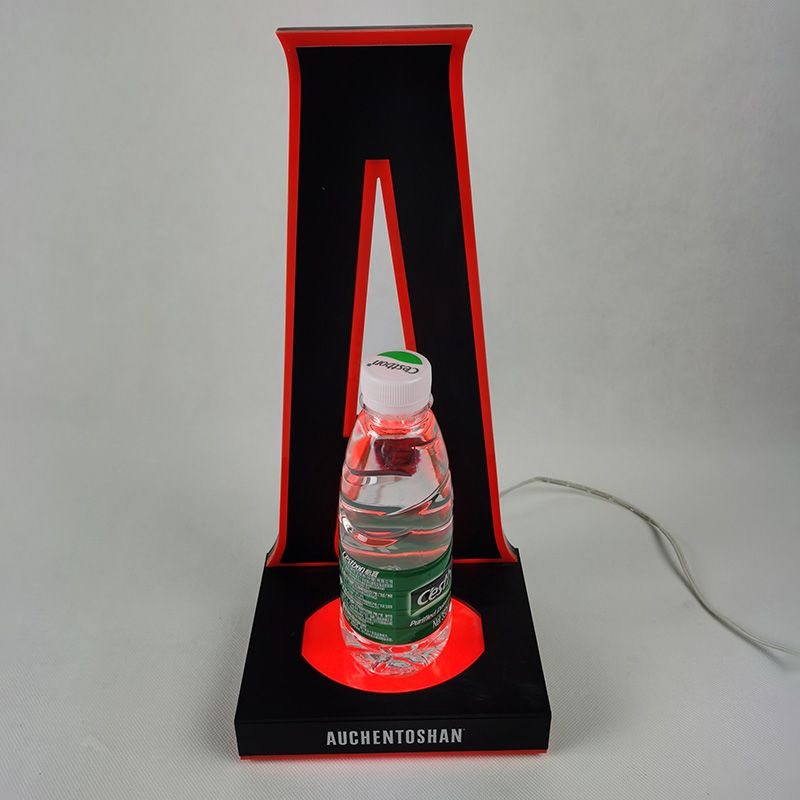 Led light base acrylic bottle holder LED-15