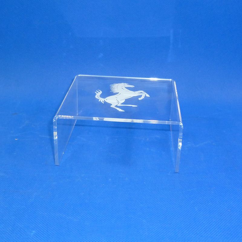 Custom clear acrylic riser,display stand,square stand riser for countertop 6161