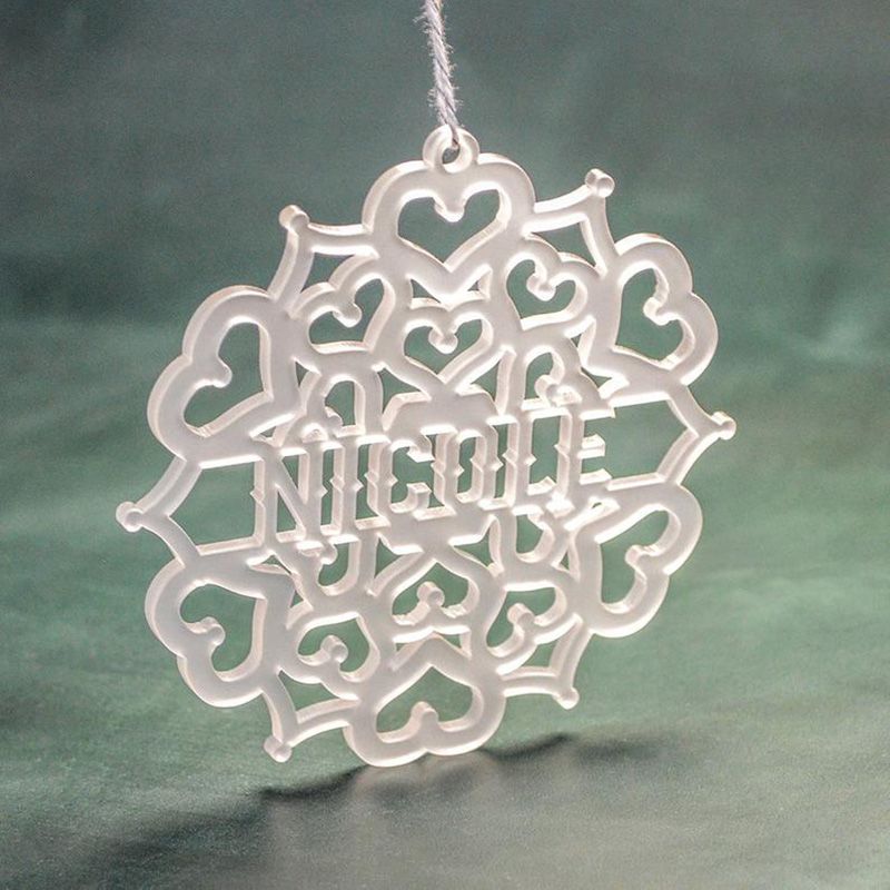 Acrylic ornaments for Christmas & New Year 7105