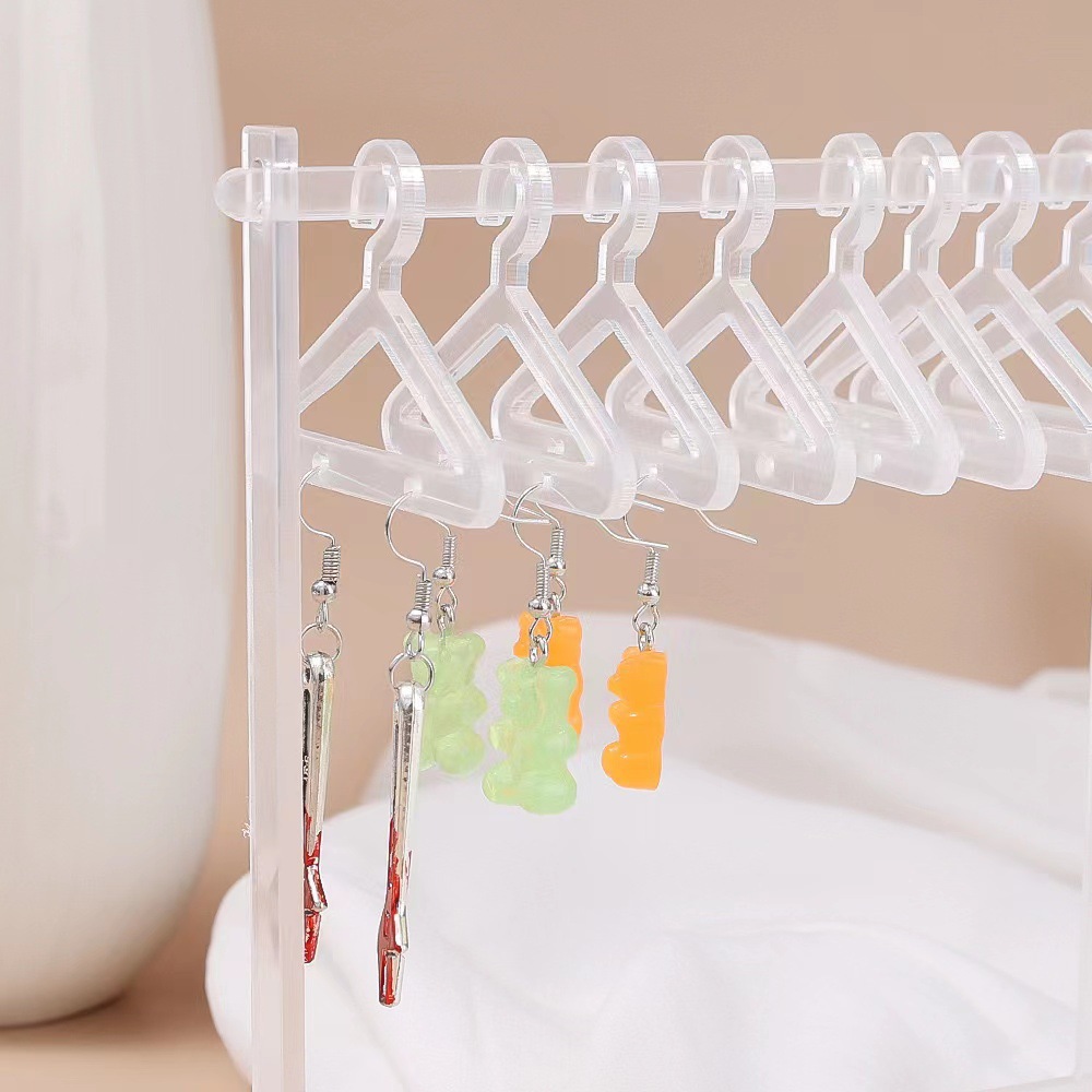 Acrylic earrings storage stand