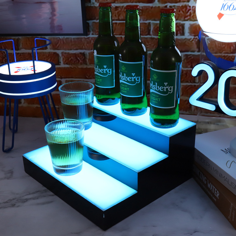 3-layer luminous wine rack