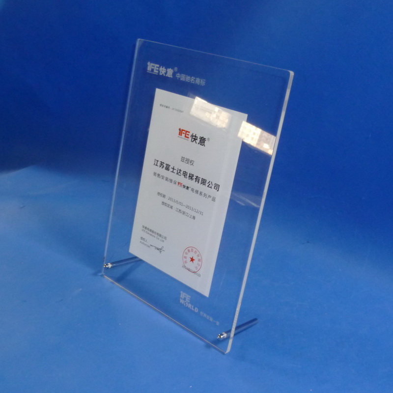 A4 counter certificate display picture frame 1116