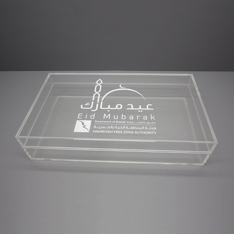 Custom acrylic gift packing box 2132