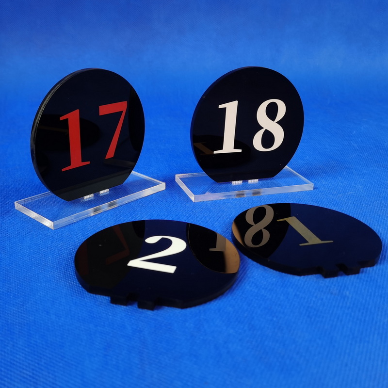 Numeric Acrylic table number,table numbers for  receptions 6232