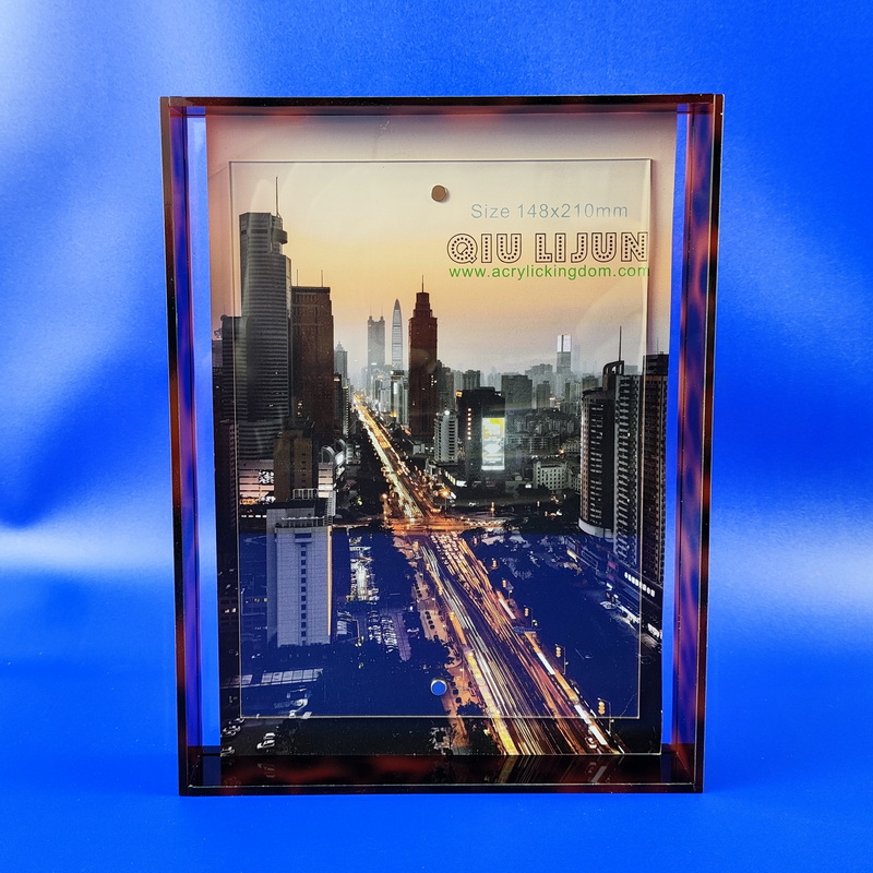 A5 acrylic photo frame,acrylic floating frame,Floating picture frame Acrylic frames 1135