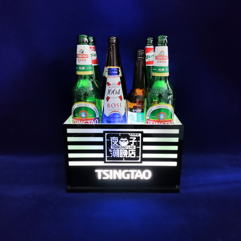 Tsingtao beer ice bucket,acrylic led ice bucket,Tsingtao beer ice bucket LED-33