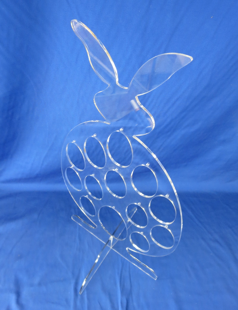 Acrylic tree shape for hanging Easter egg arts 6182