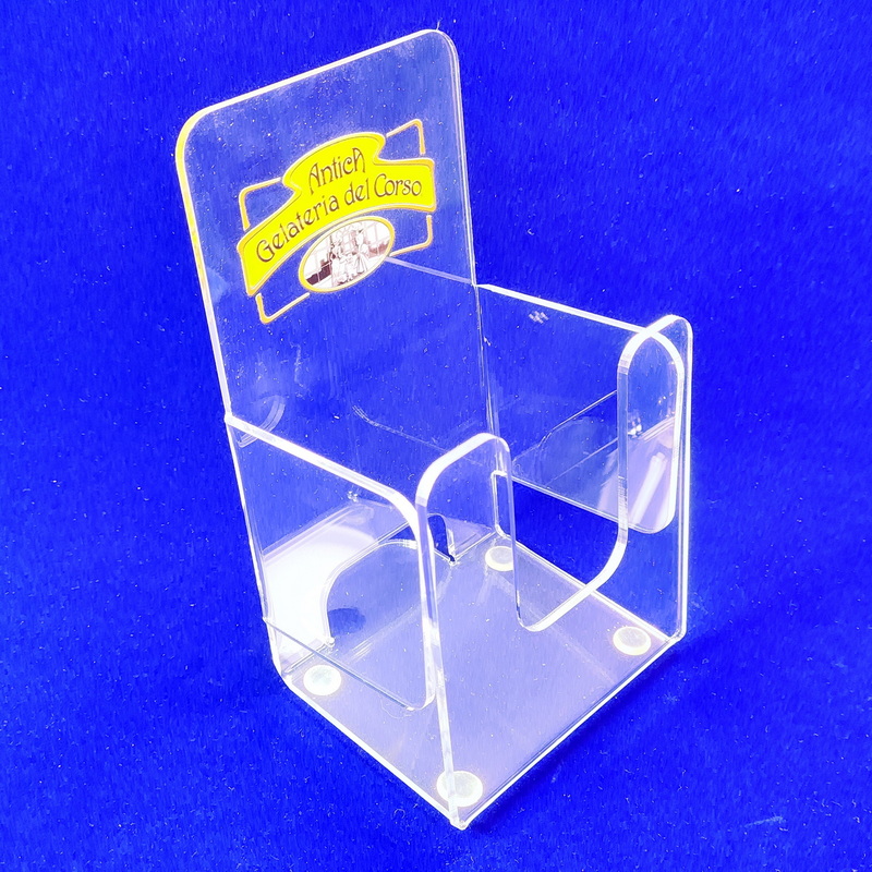 Countertop clear acrylic brohure holder 6191