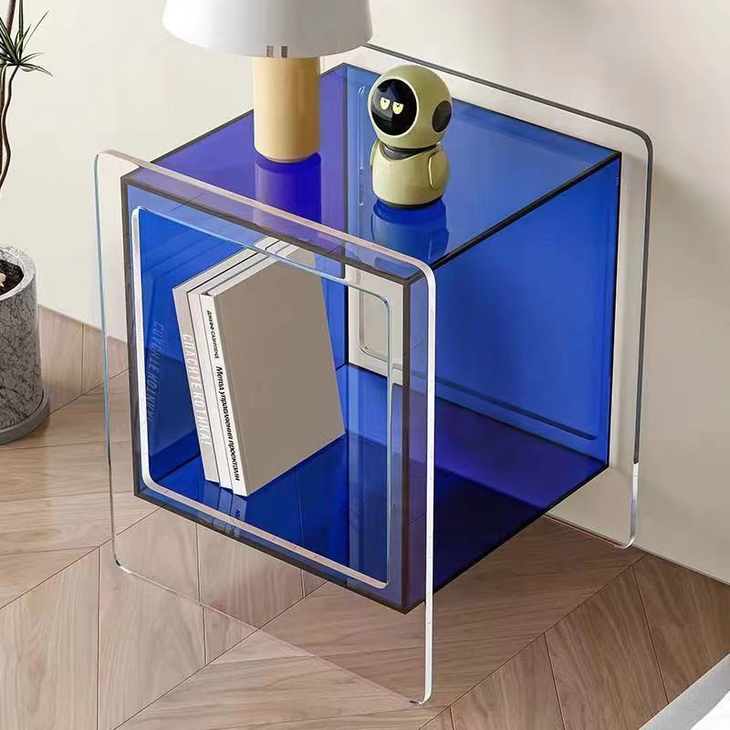 Acrylic side table, end table 5E68