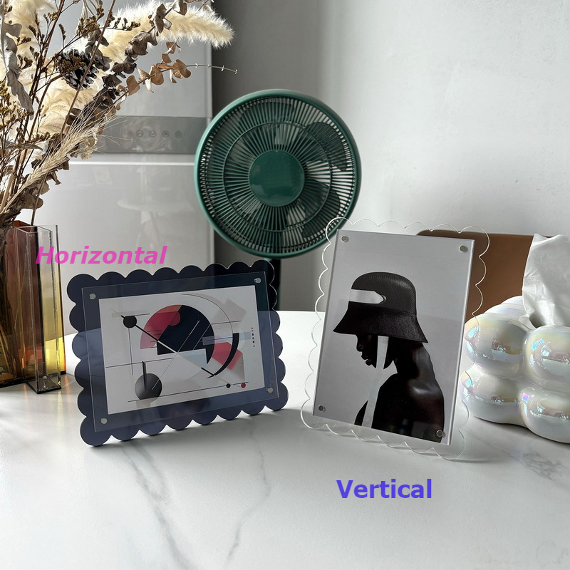 Horizontal & vertical acrylic photo frame 1145